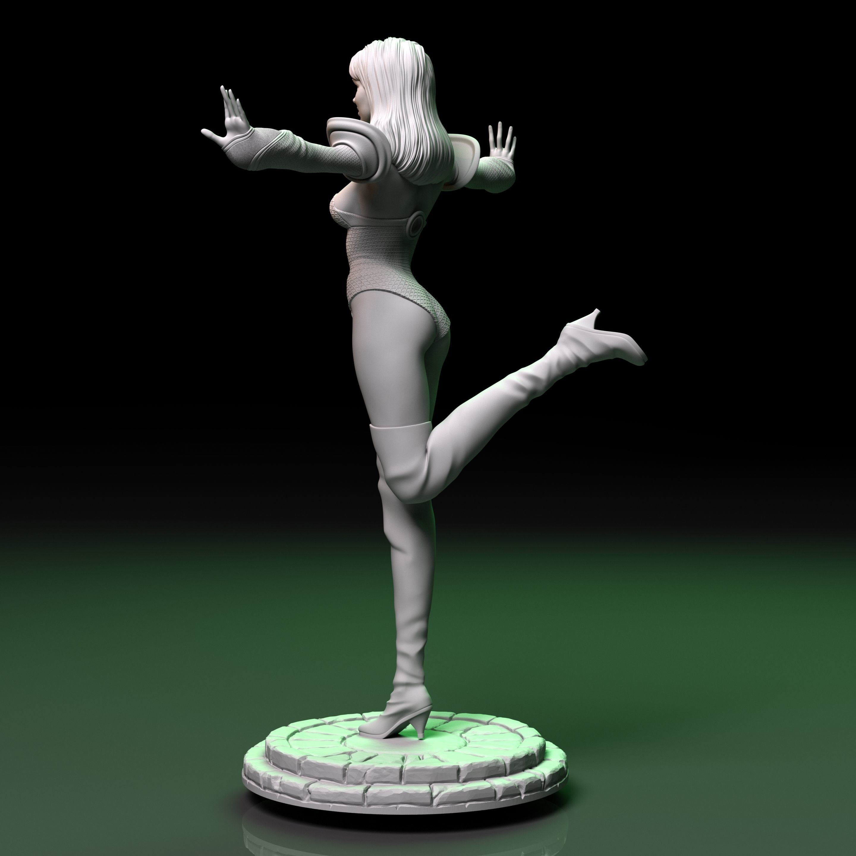 Galactic Princess 3D print model_4