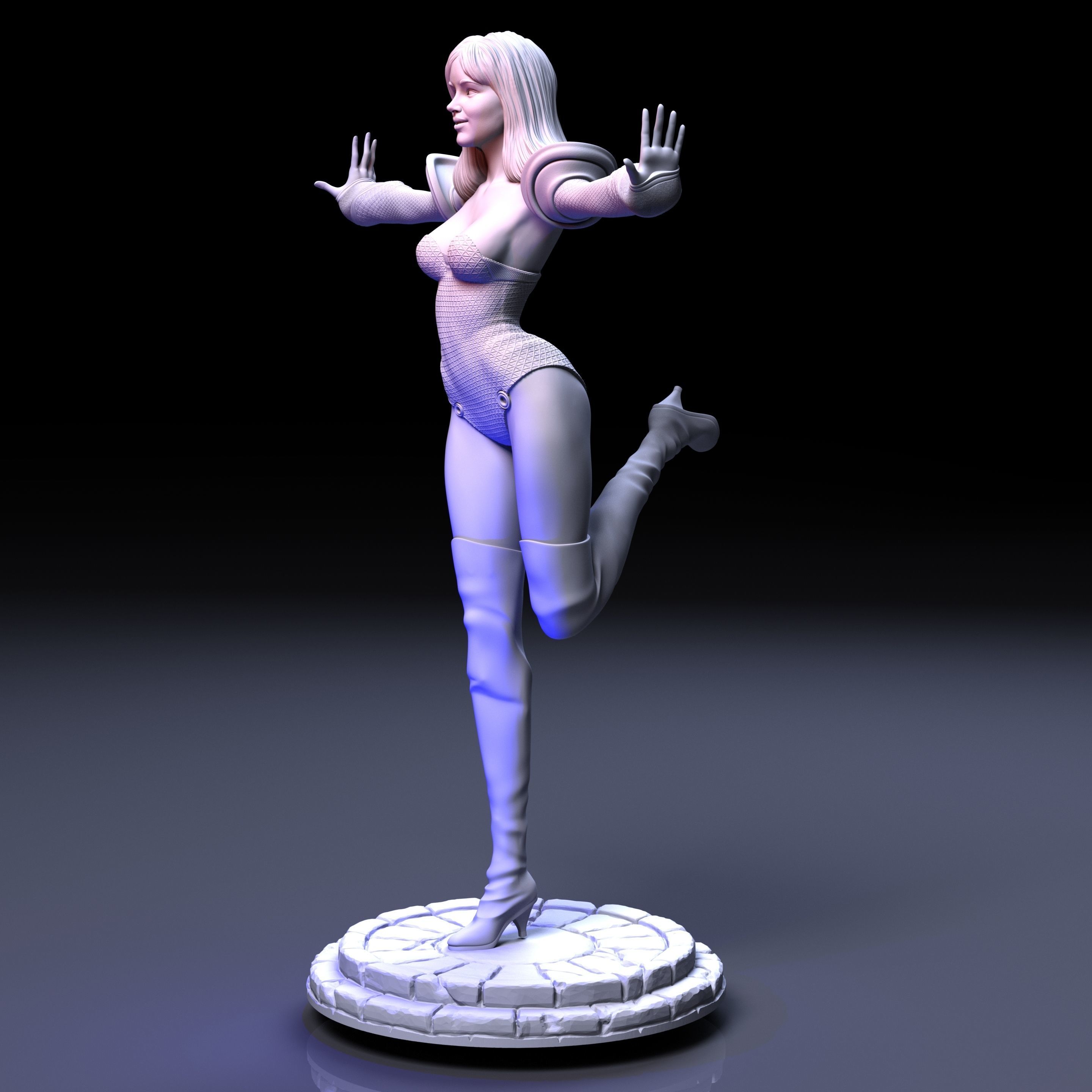 Galactic Princess 3D print model_2