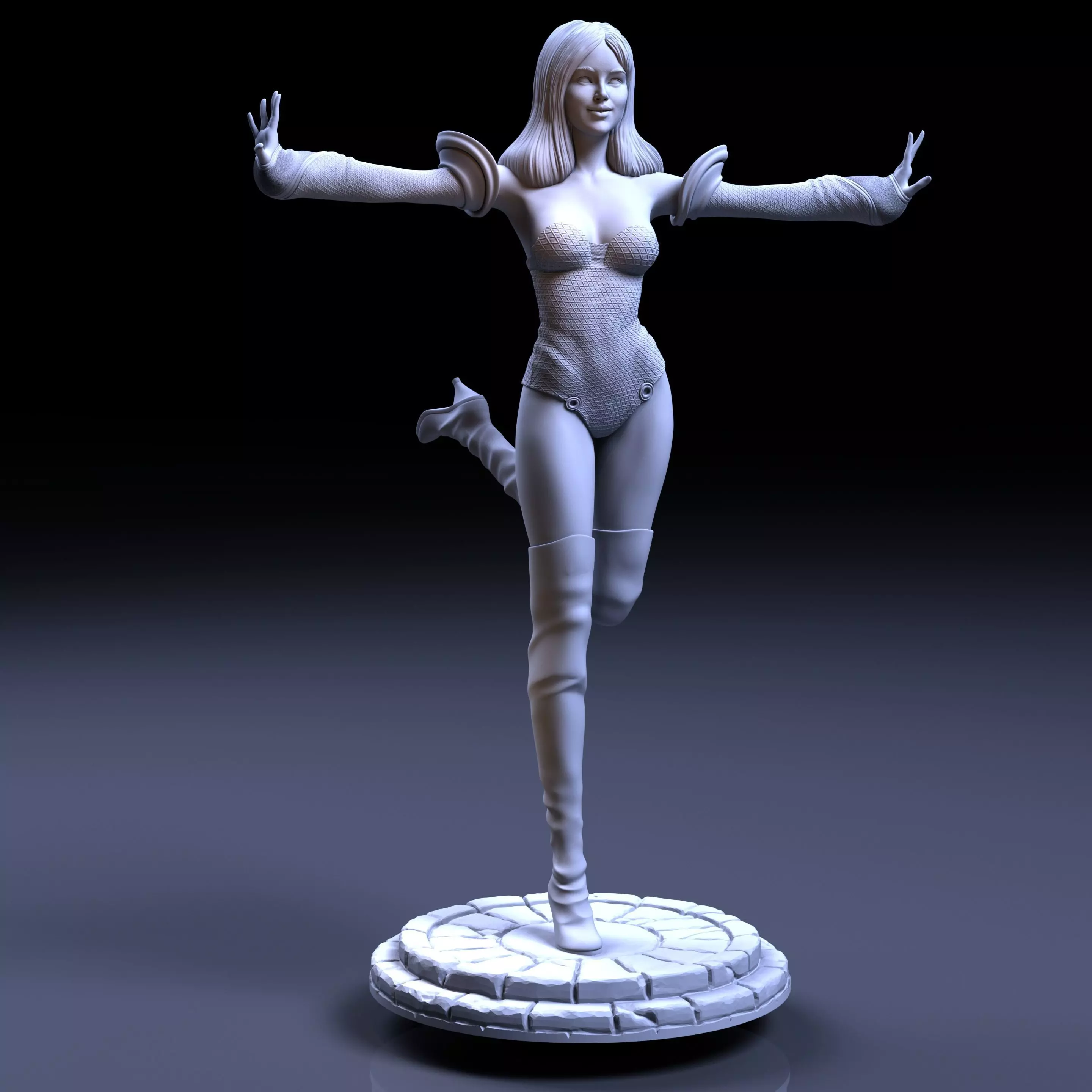 Galactic Princess 3D print model_0