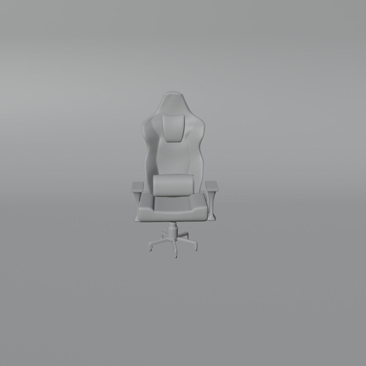 Gaming Chair 3D model_7