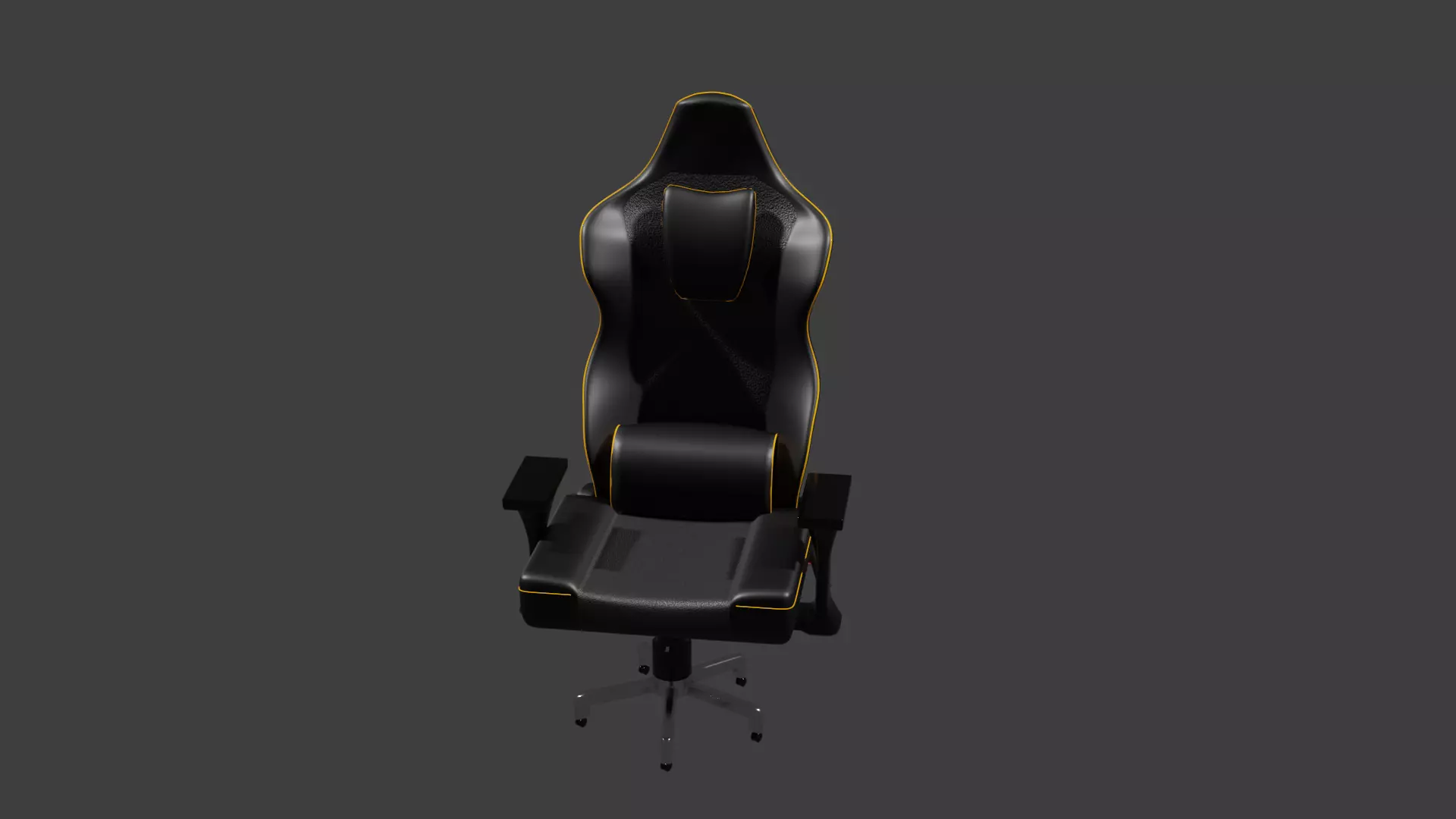 Gaming Chair 3D model_0