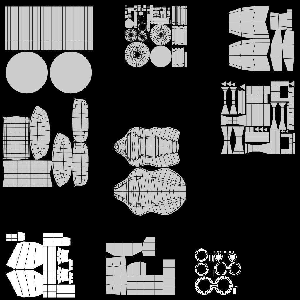 Gaming Chair 3D model_6