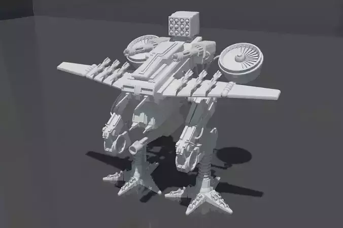 War Bot Free 3D model