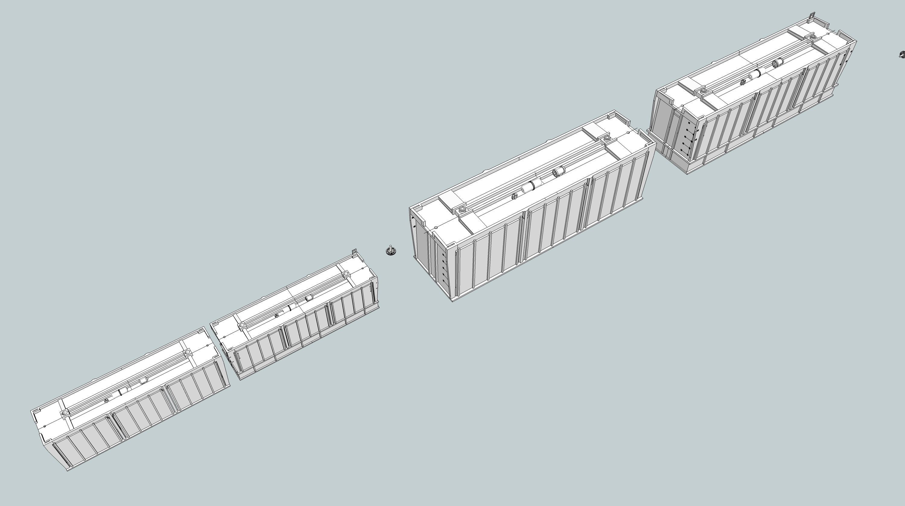 US Sugar Cars HO N O 3D print model_3