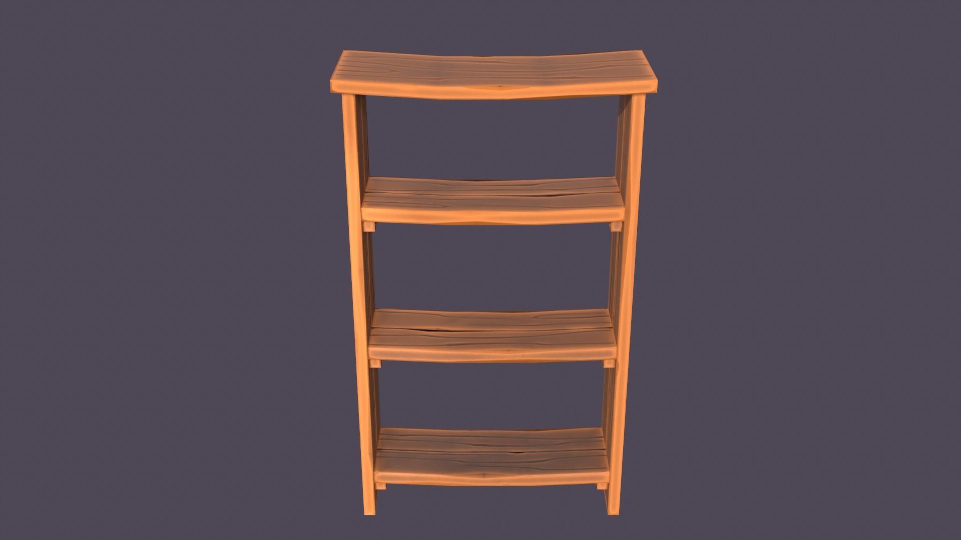 Stylized medieval cupboards pack Low-poly 3D model_6