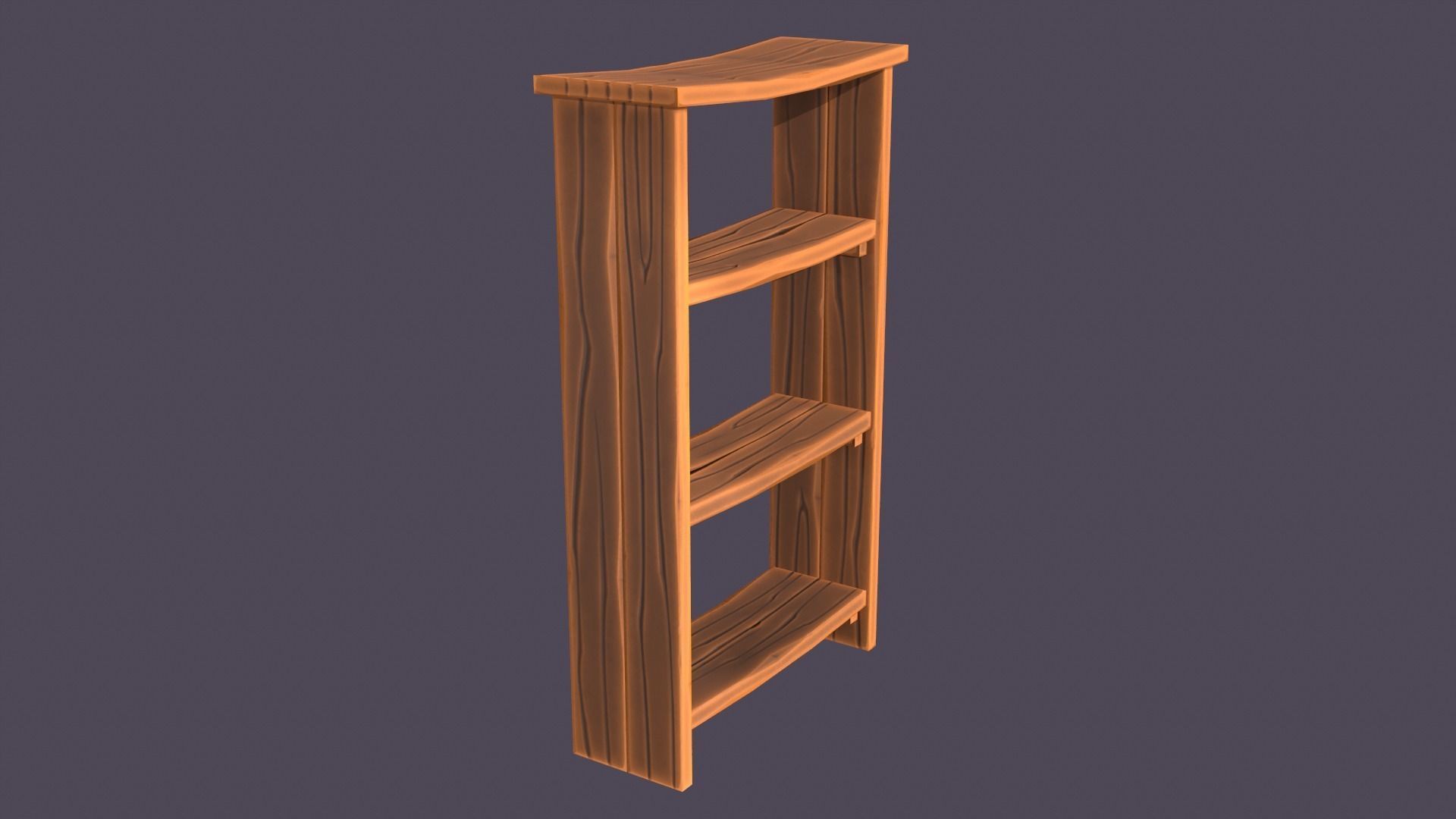 Stylized medieval cupboards pack Low-poly 3D model_7