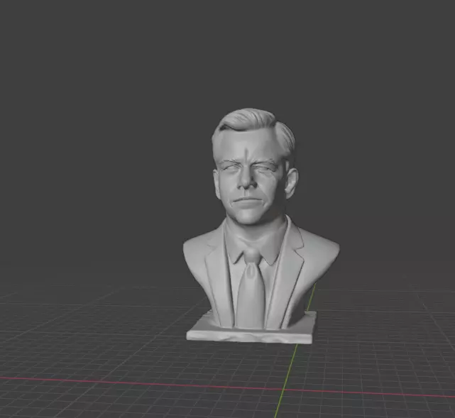 Matt Damon 3D print model_23