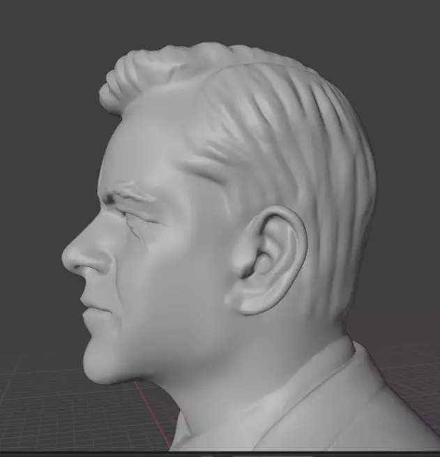 Matt Damon 3D print model_15
