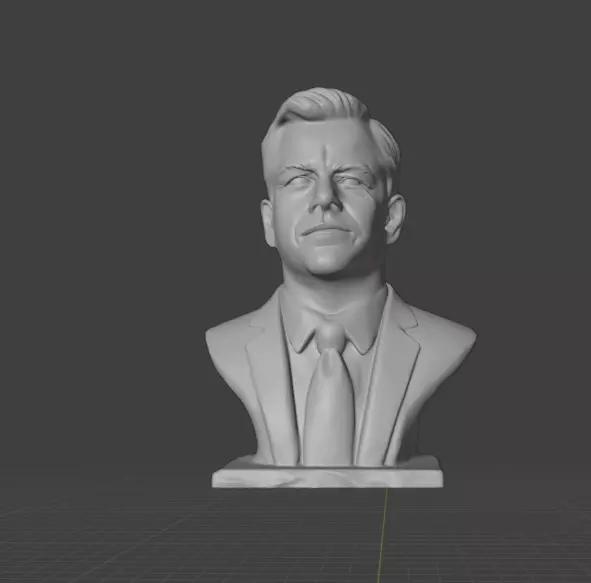 Matt Damon 3D print model_17