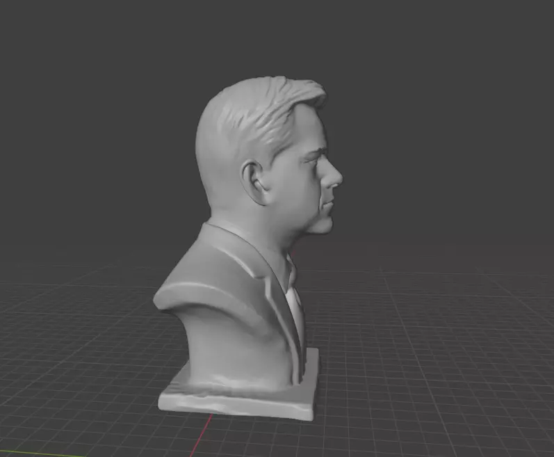 Matt Damon 3D print model_16