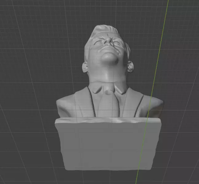 Matt Damon 3D print model_11