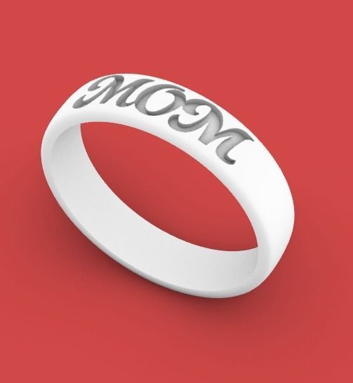 Ring OF MOM 3D print model_2