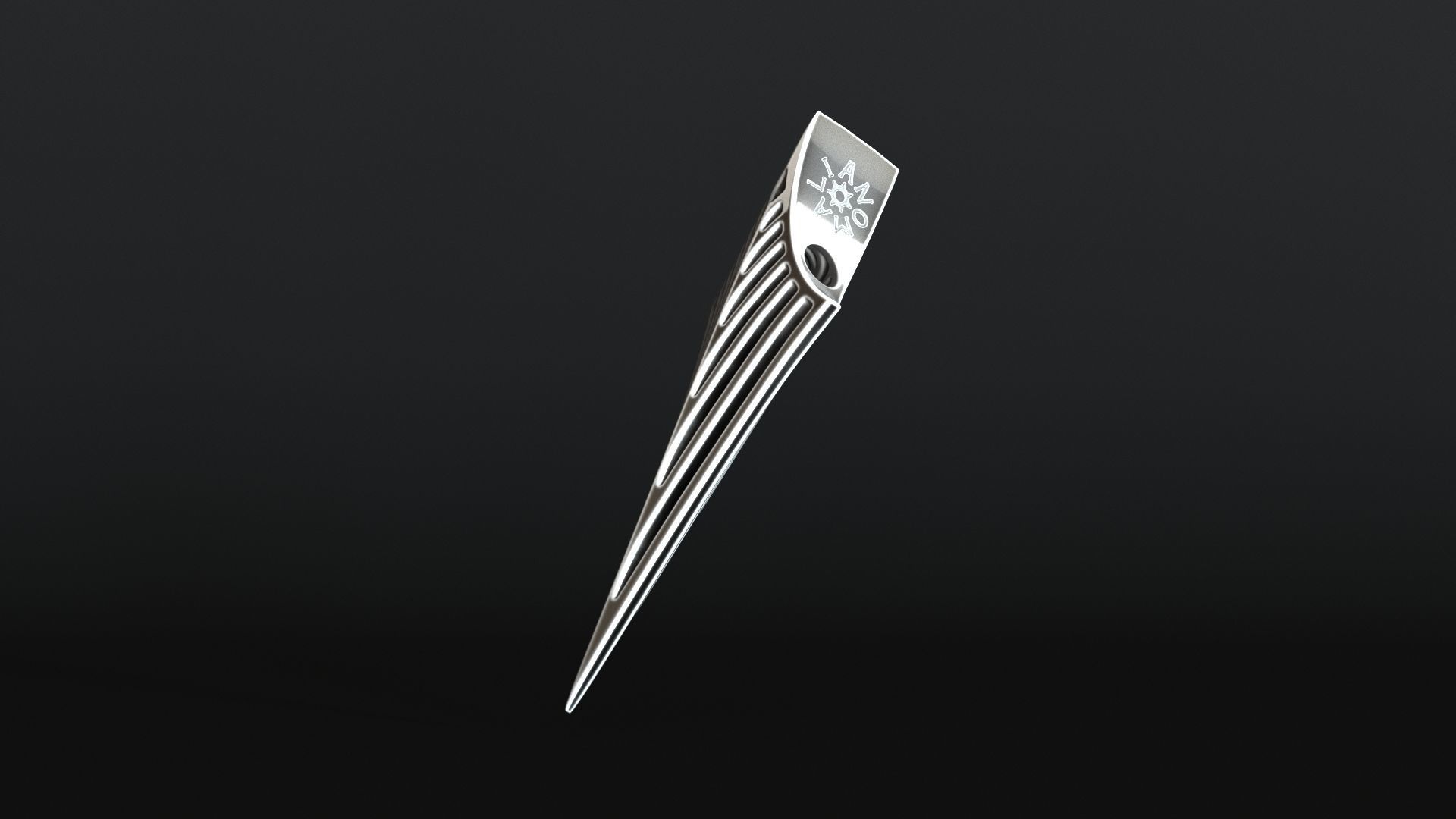 Elven Arrow Pendant I 3D Model 3D print model_18