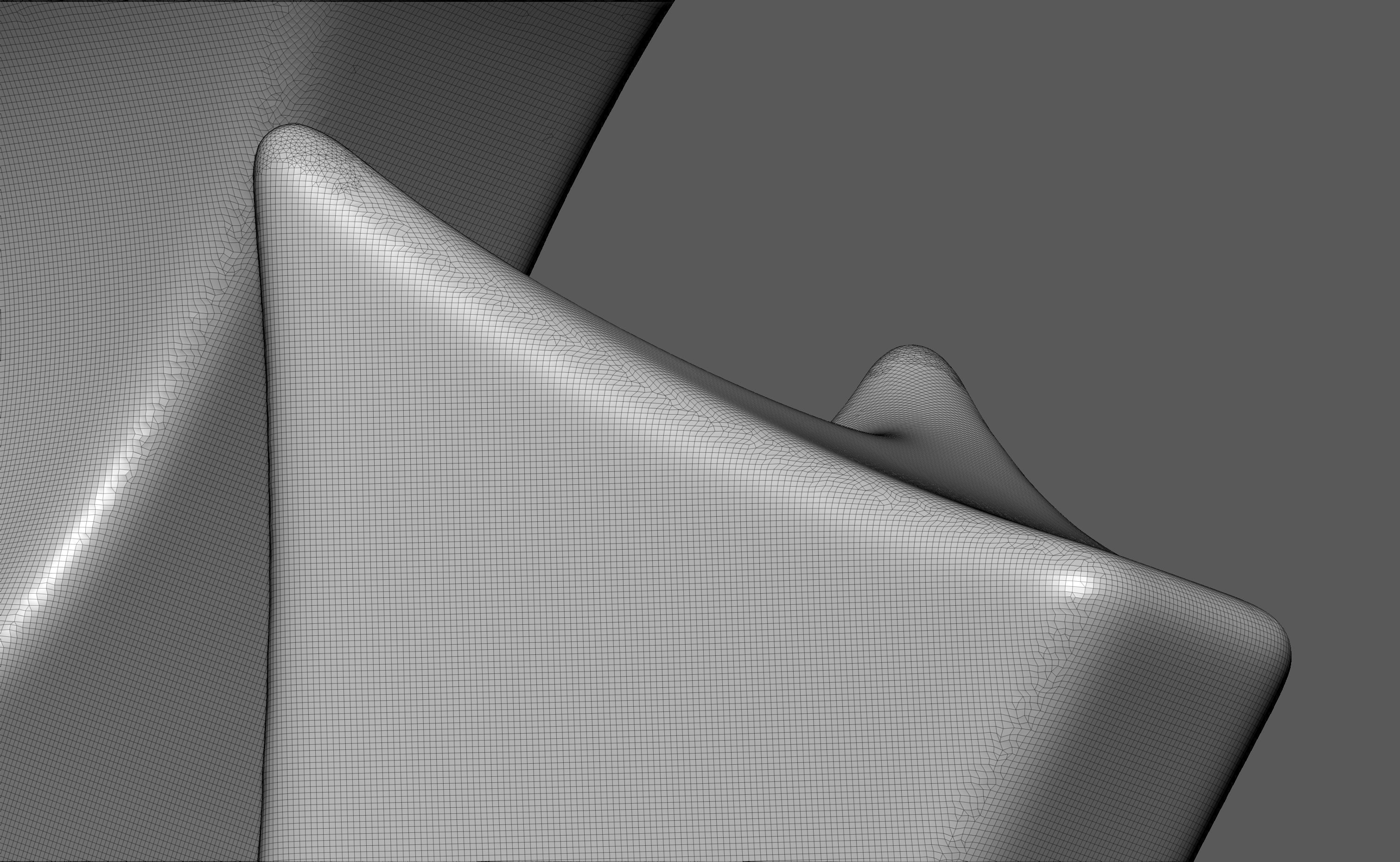 Elven Arrow Pendant J 3D Model 3D print model_5