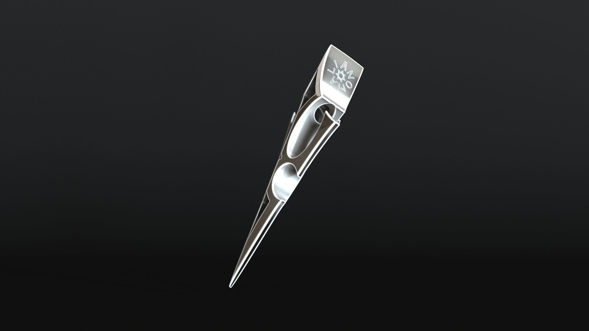 Elven Arrow Pendant J 3D Model 3D print model_18