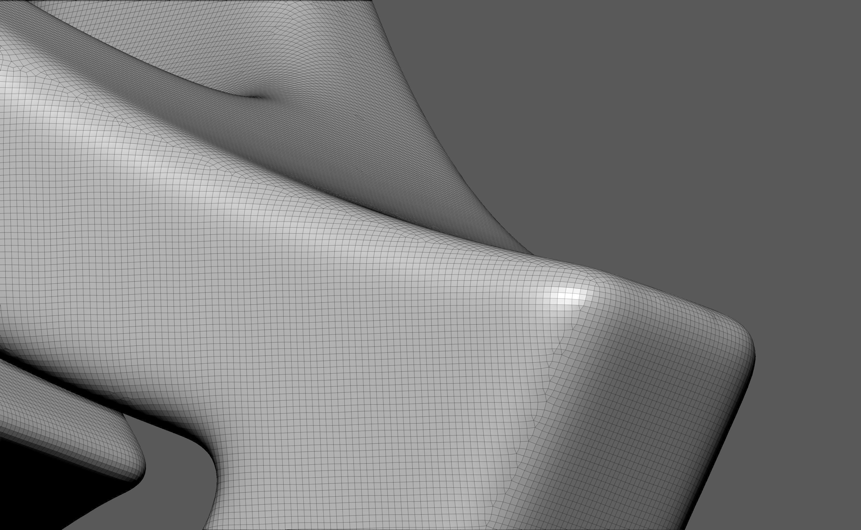 Elven Arrow Pendant K 3D Model 3D print model_5