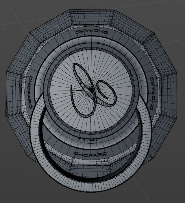 Chopard Perfume Project for C4D and Redshift Render 3D model_4