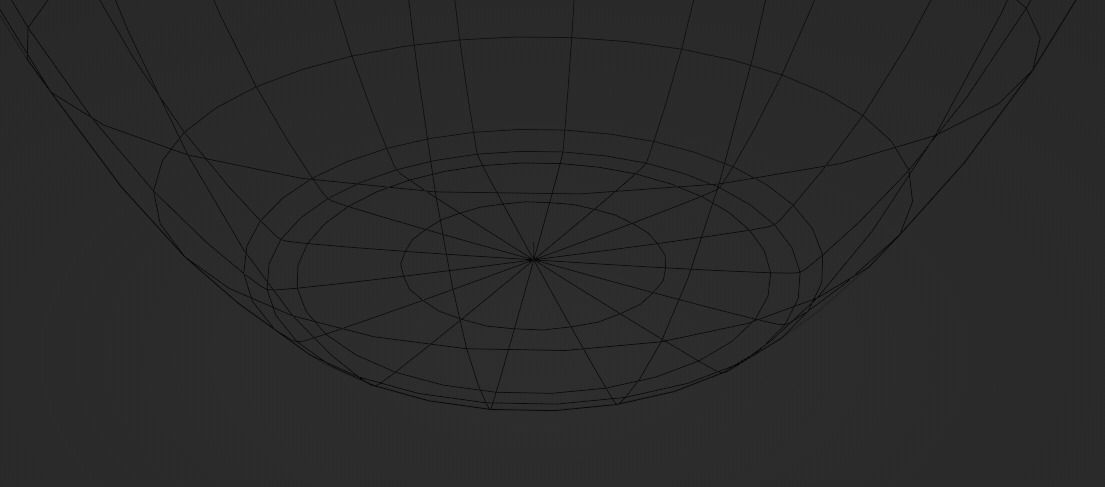 Low poly grass plant Low-poly 3D model_4