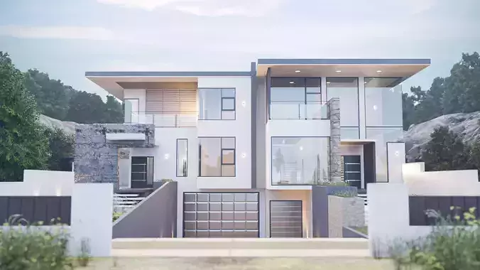 WIde View Modern House