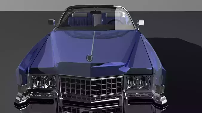 cadillac eldorado 1973  3D model