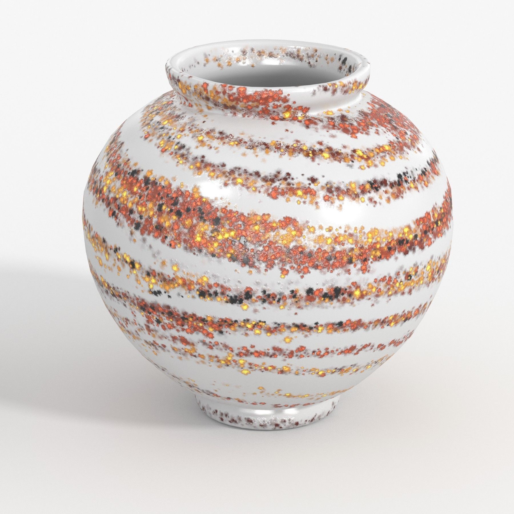 Bevere Gallery SMALL MOON JAR Bowl 3D model_9