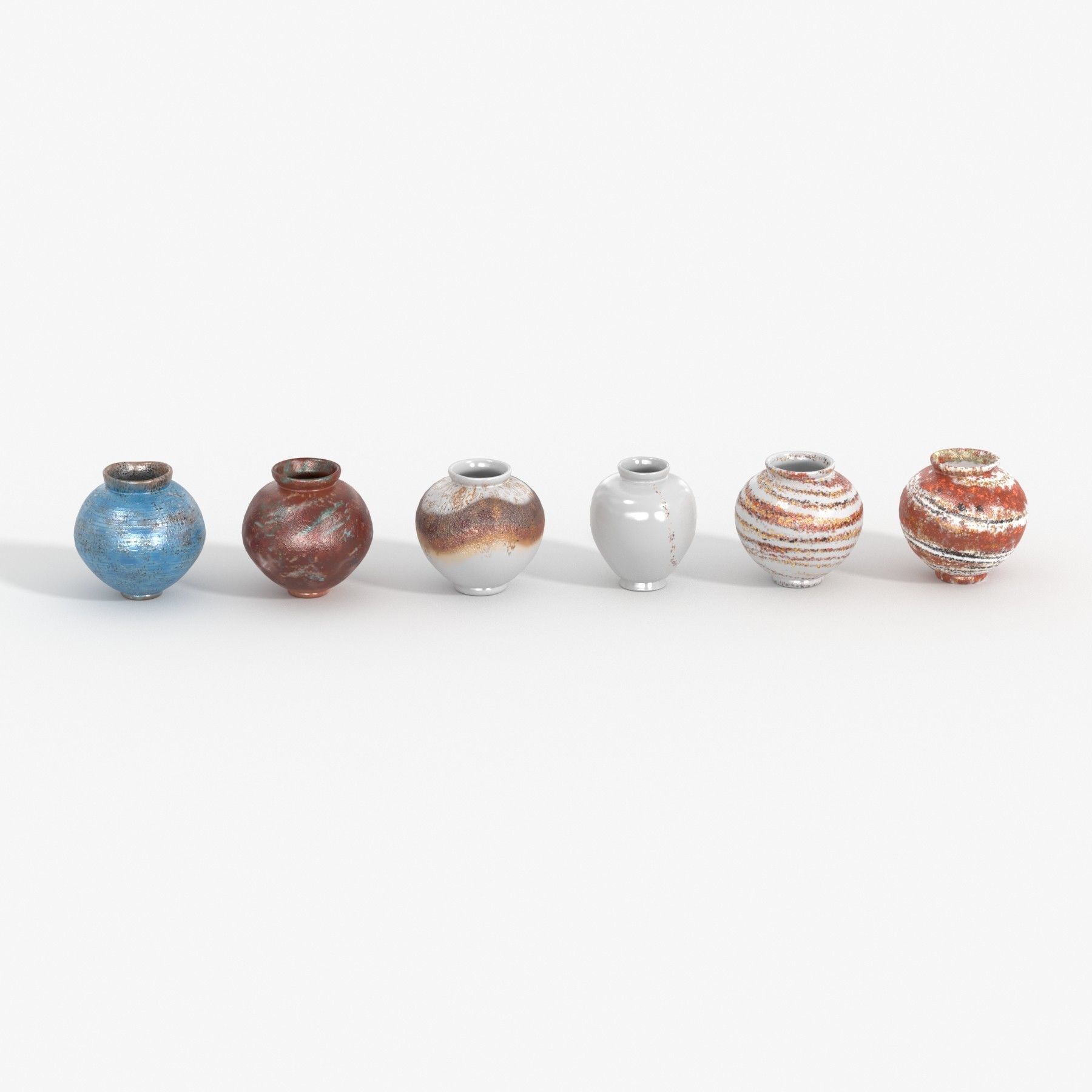 Bevere Gallery SMALL MOON JAR Bowl 3D model_1