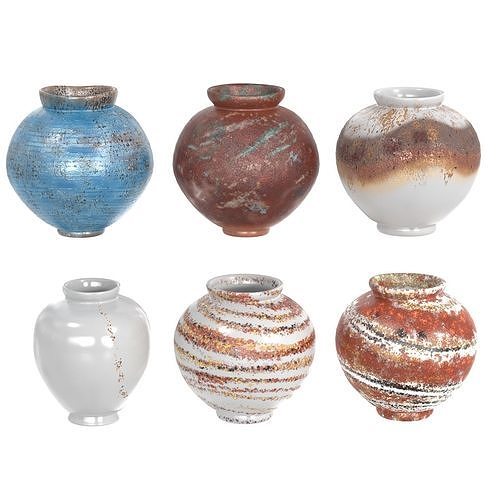 Bevere Gallery SMALL MOON JAR Bowl 3D model