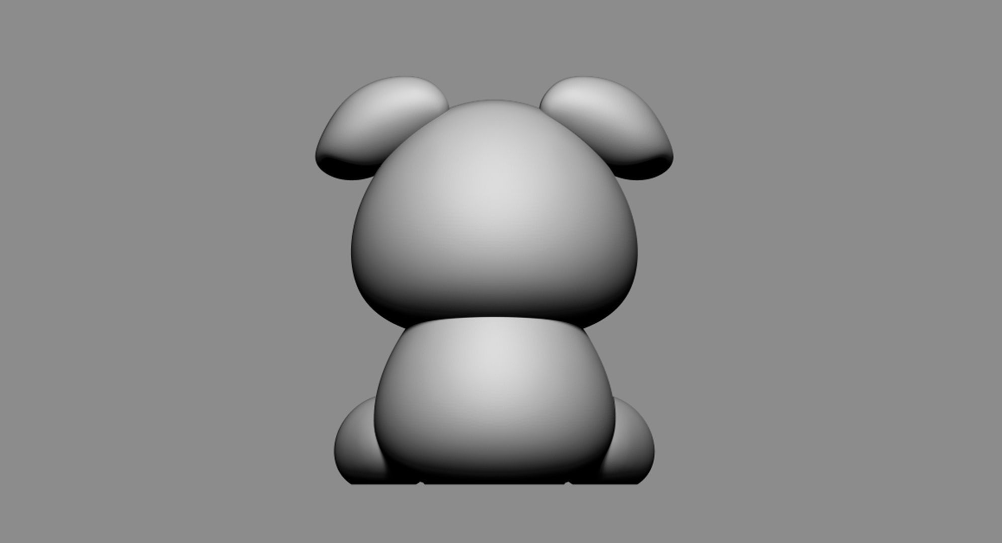 Pig Cute Free 3D print model_7