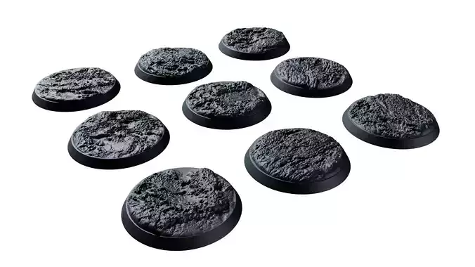 Sandstorm Miniature Bases 3D print model