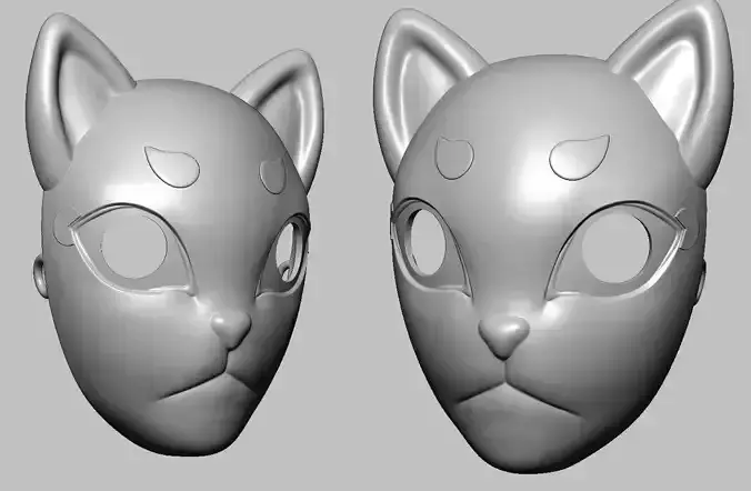 Mascara de Demon Slayer