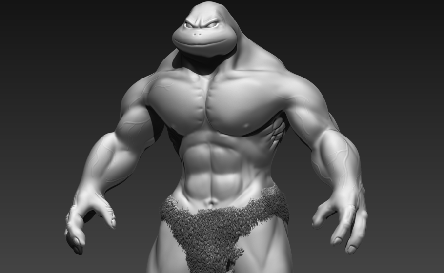 Teenage Mutant Ninja Turtle Gone wild Free low-poly 3D model_2