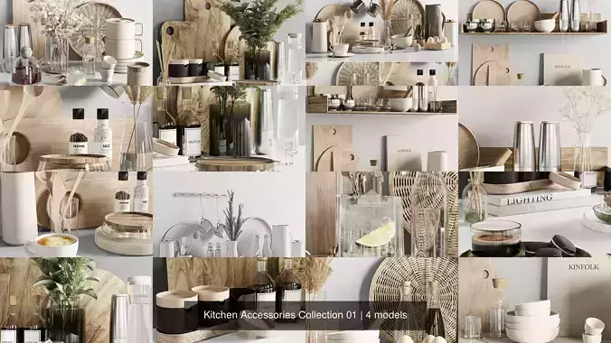 Kitchen Accessories Collection 01