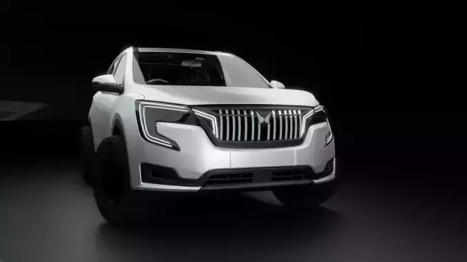 xuv 700 3D model