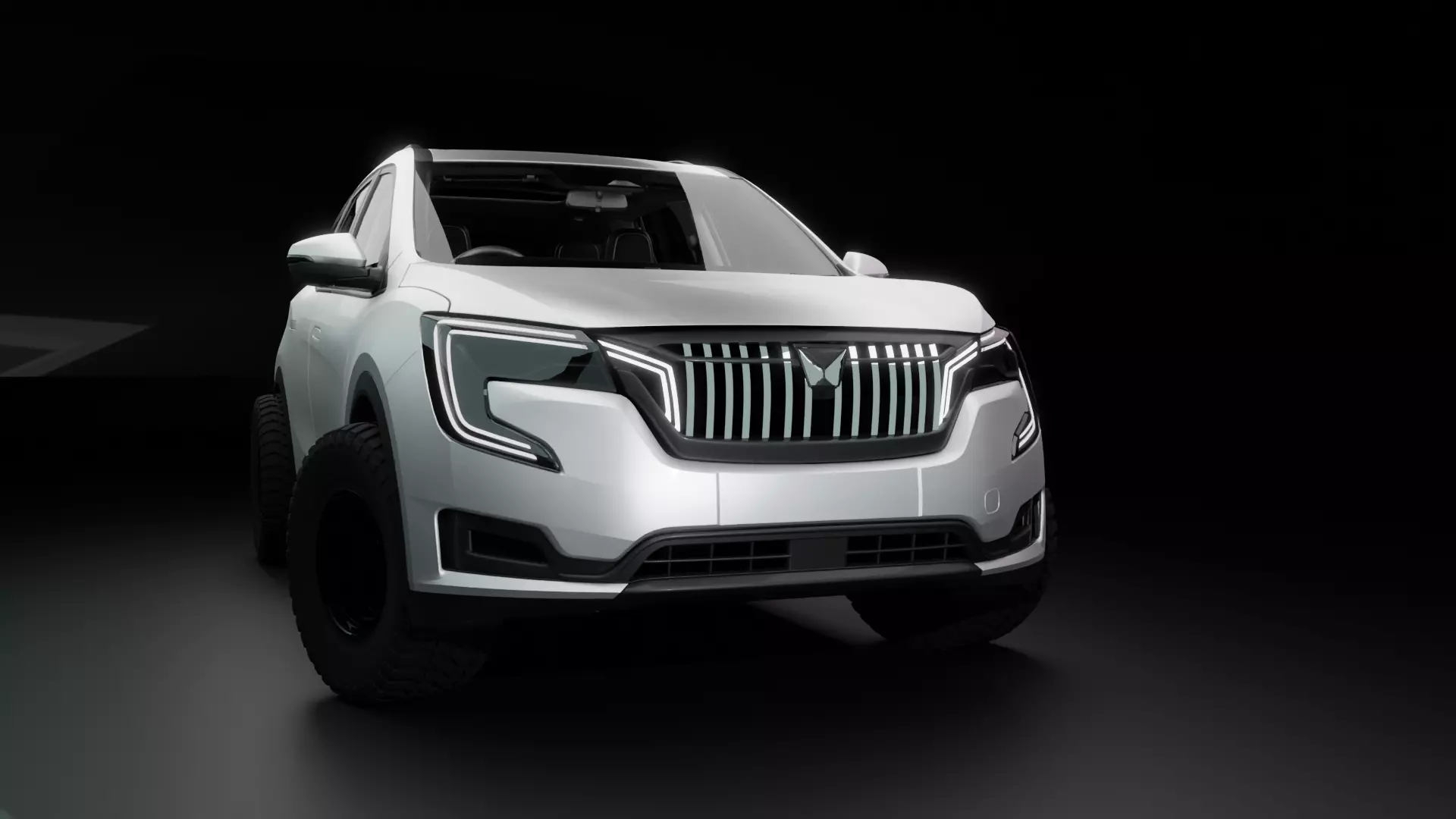 xuv 700 3D model_0