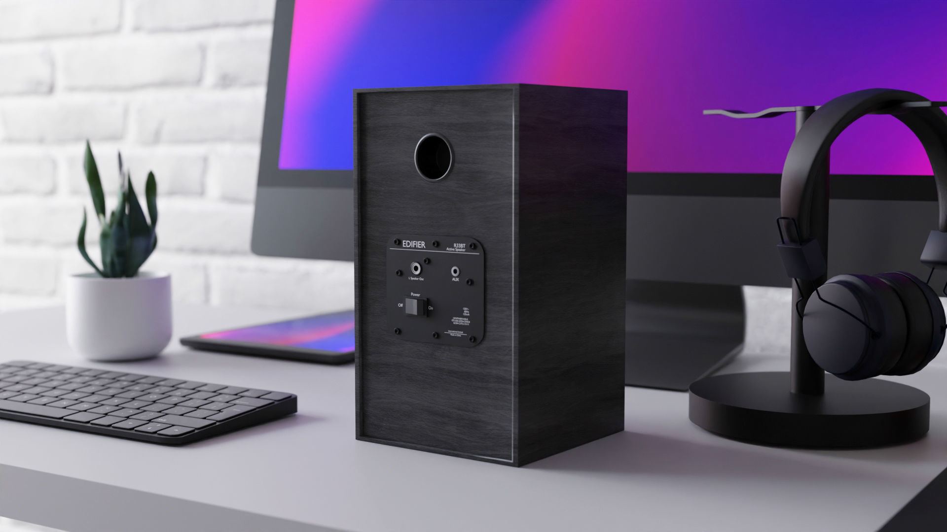 Computer speakers Edifier R33BT 3D model_3