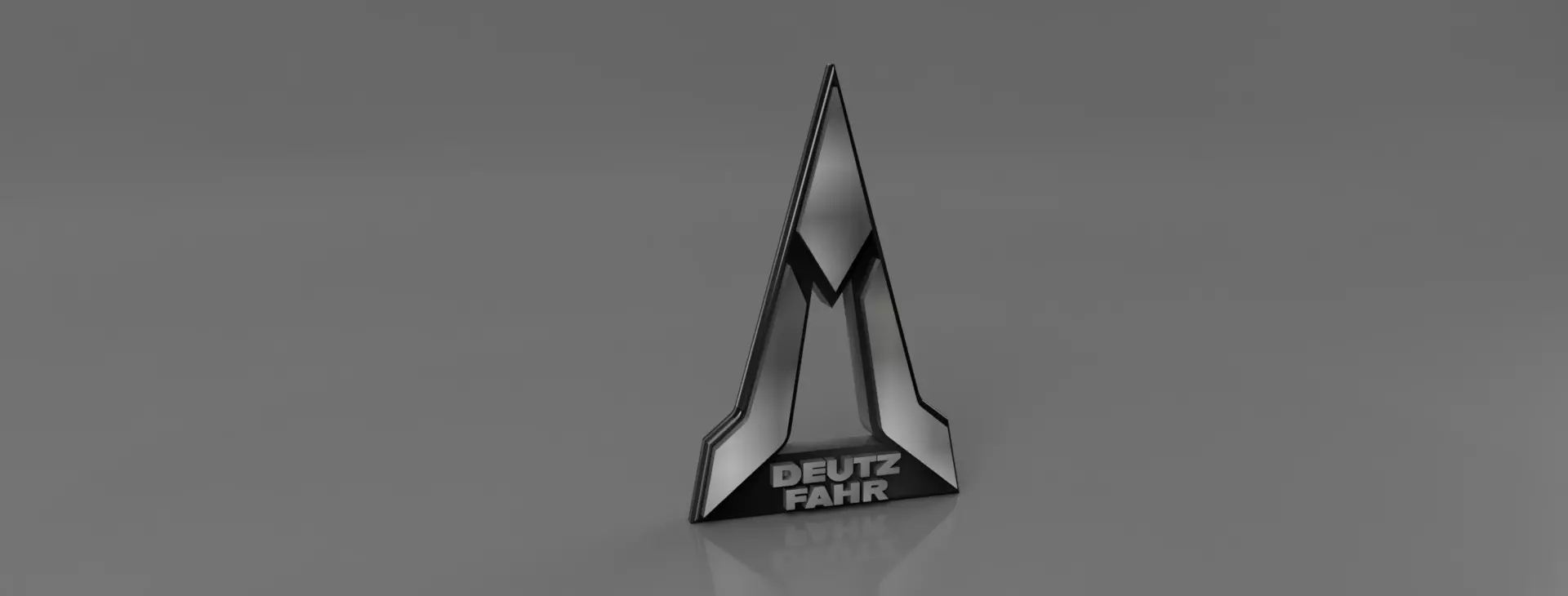 Deutz Fahr Logo 3D print model_0