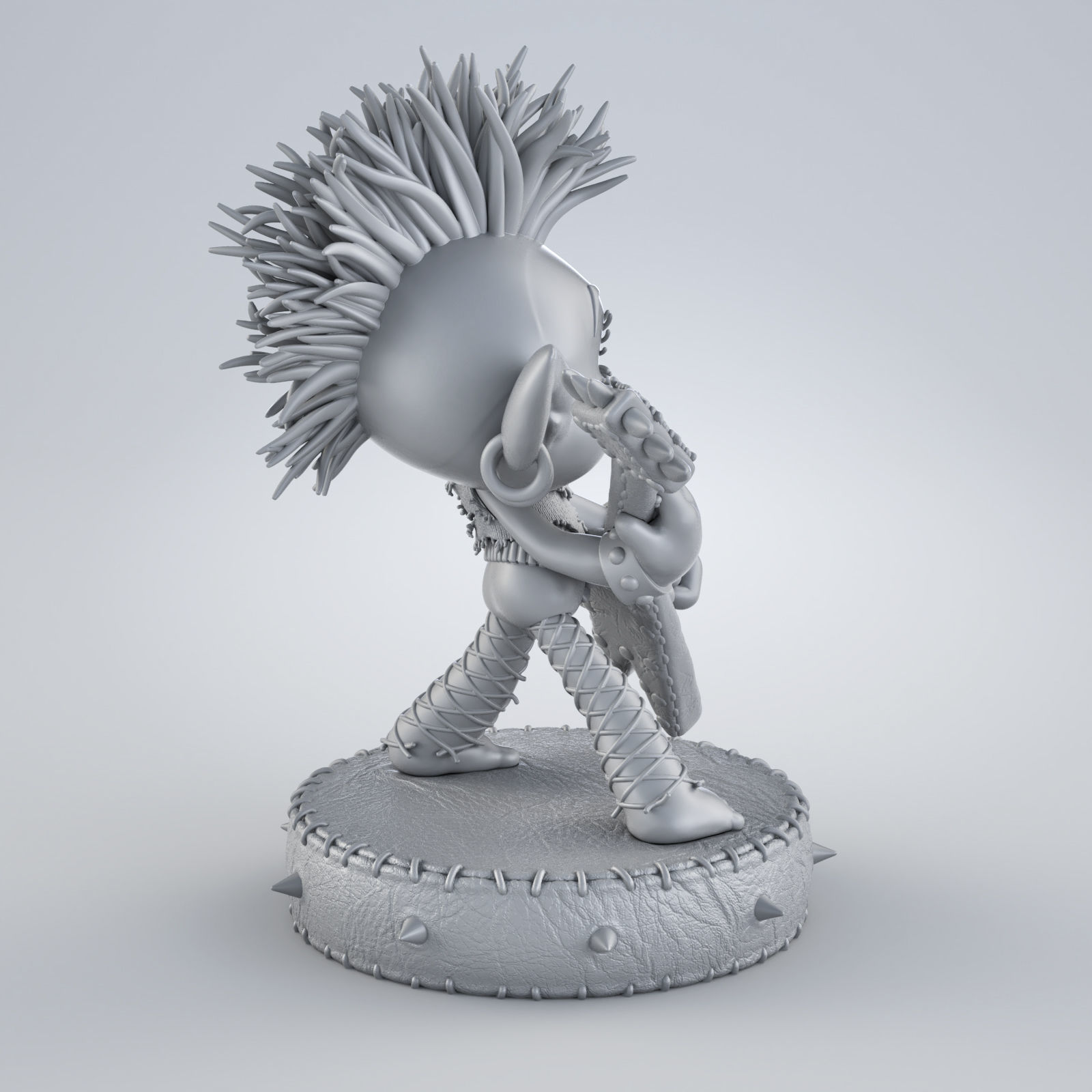 Queen Barb - Trolls World Tour 3D print model_2