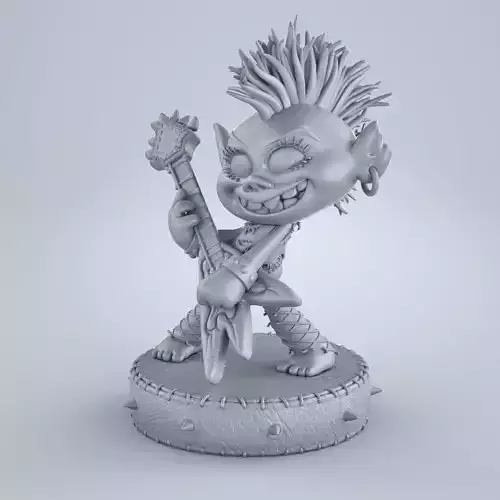 Queen Barb - Trolls World Tour 3D print model