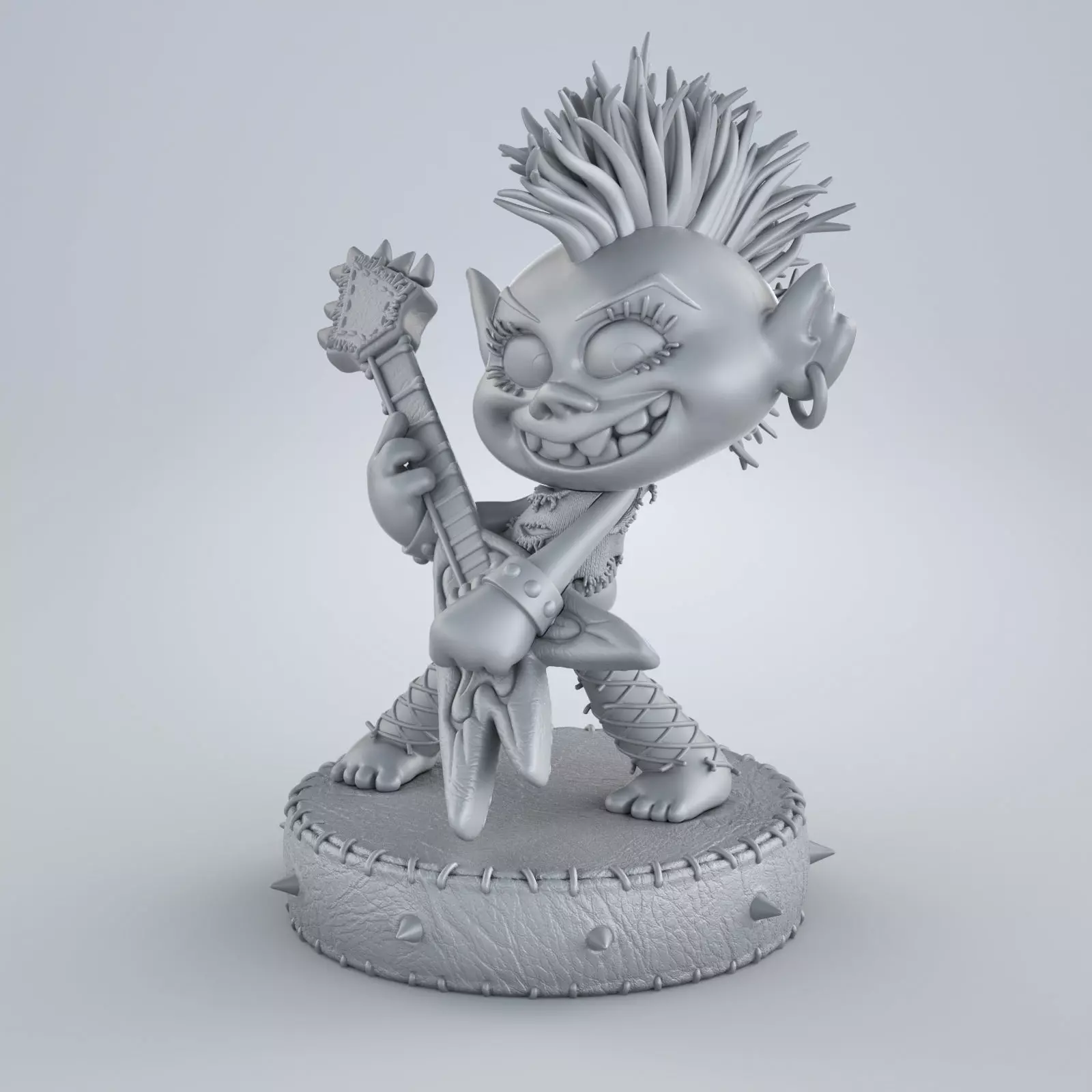 Queen Barb - Trolls World Tour 3D print model_0