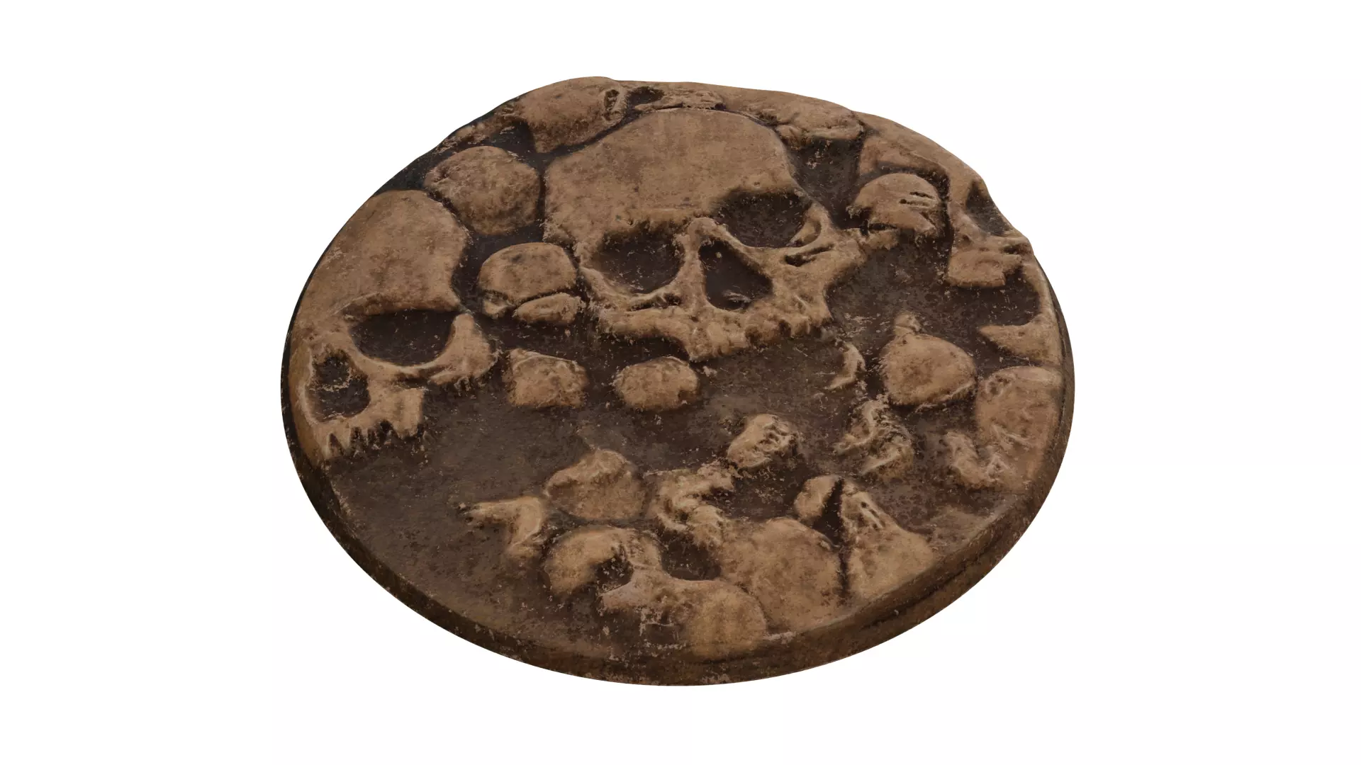 Novelty Skull base Free 3D print model