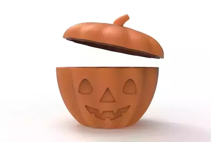 pumpkin bowl urn
