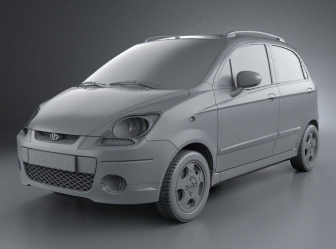Daewoo matiz 3d model