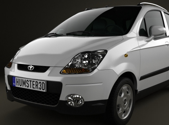 Daewoo matiz 3d model