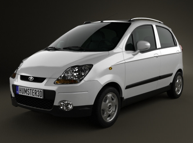 Daewoo matiz 3d model