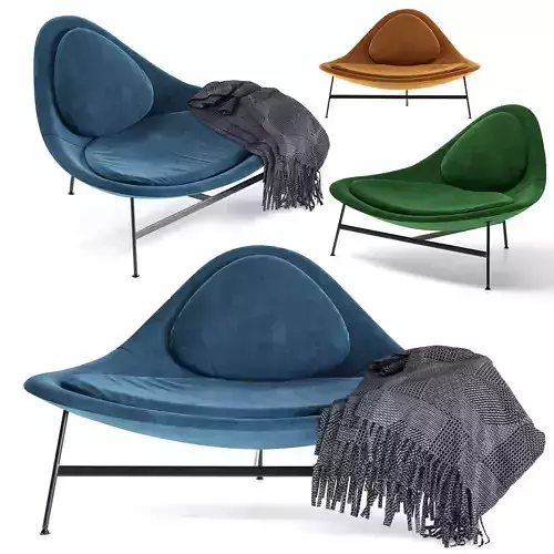 Baleri Italia Bermuda lounge chair