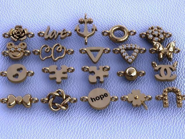 Bracelet Seeds 3D print model_6