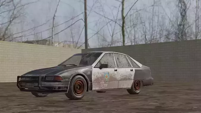 Game Ready Police Car