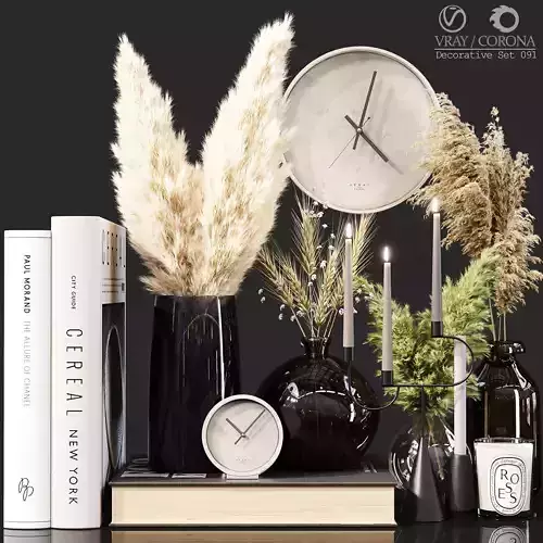 Decorative Set 091 3D model