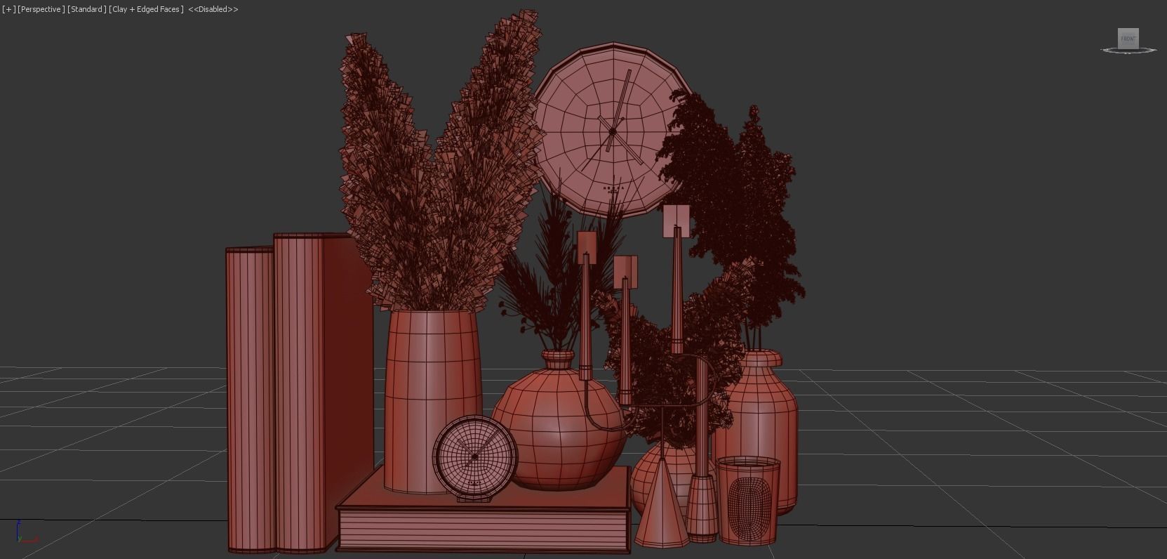 Decorative Set 091 3D model_10