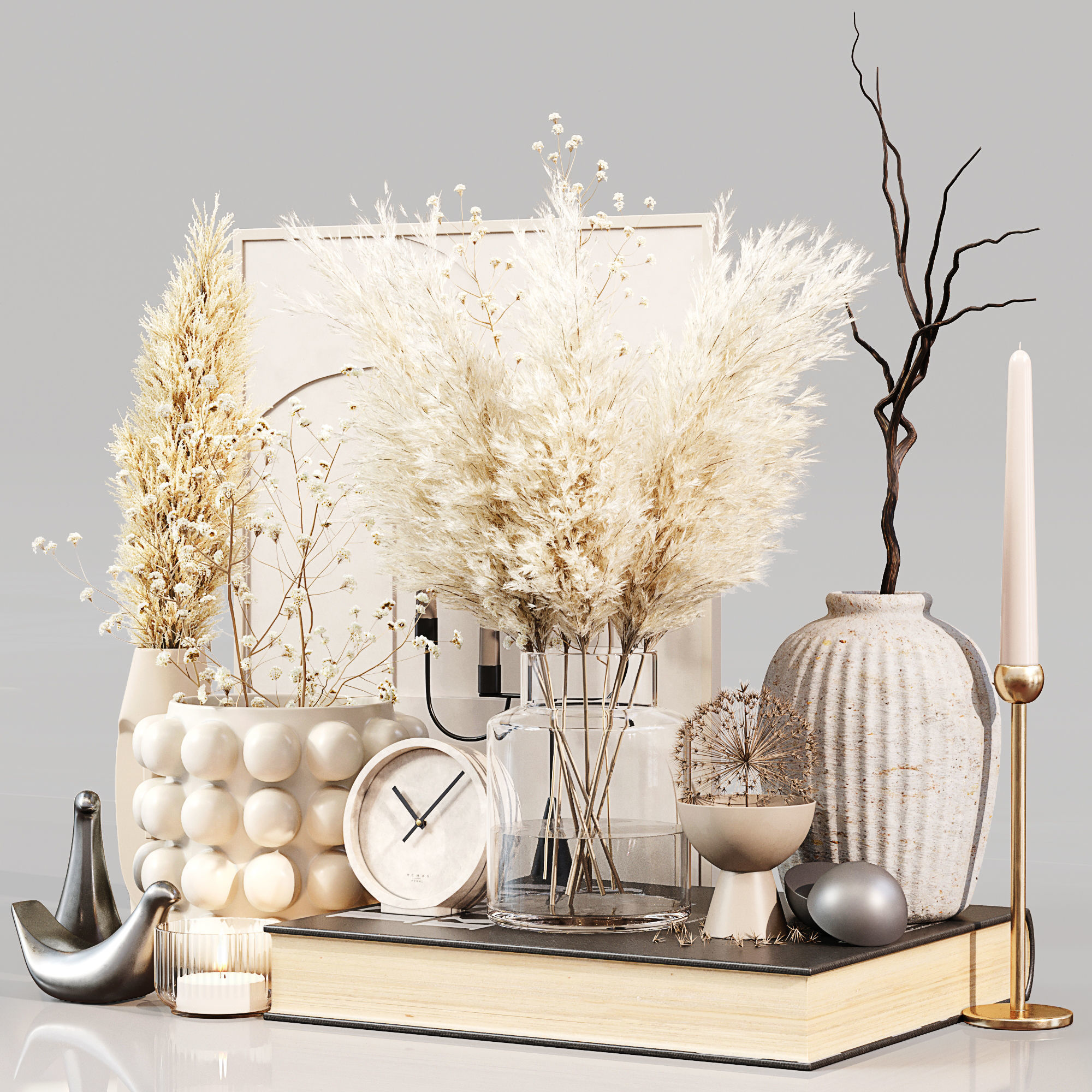 Decorative Set 093 3D model | CGTrader